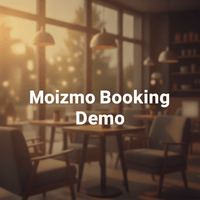 Демо бизнес-страница Moizmo Booking logo